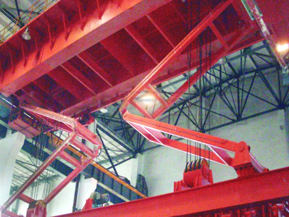 Main features of anode carbon baking crane