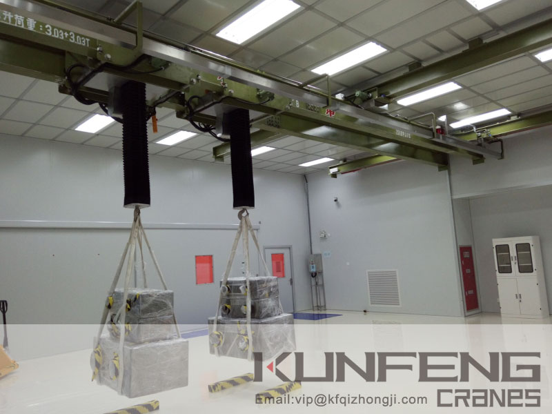 Precautions for safe operation of clean room cranes