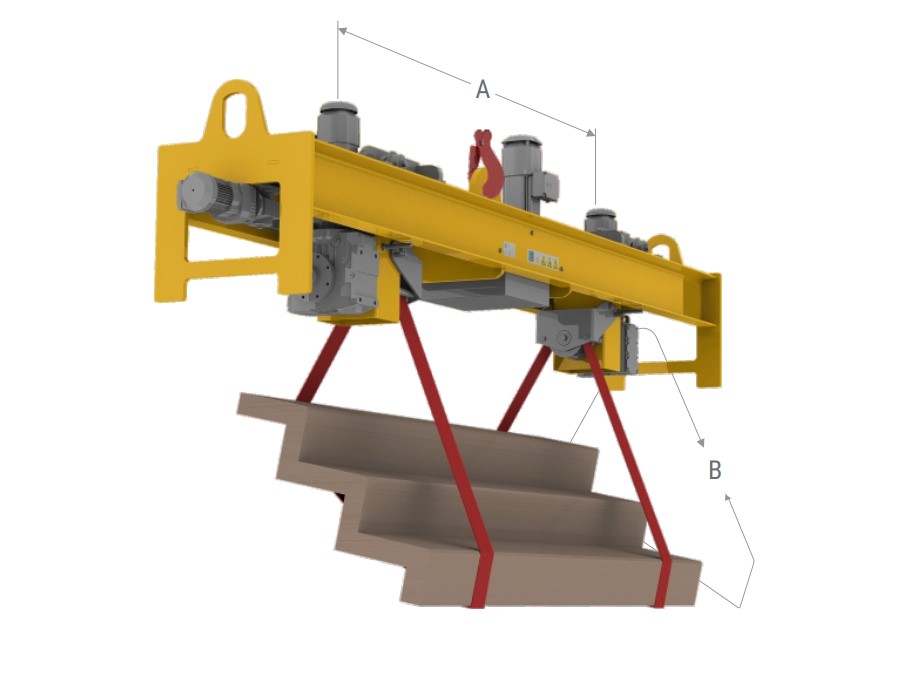 Turnover Spreader Beam for Large Tonnage Load