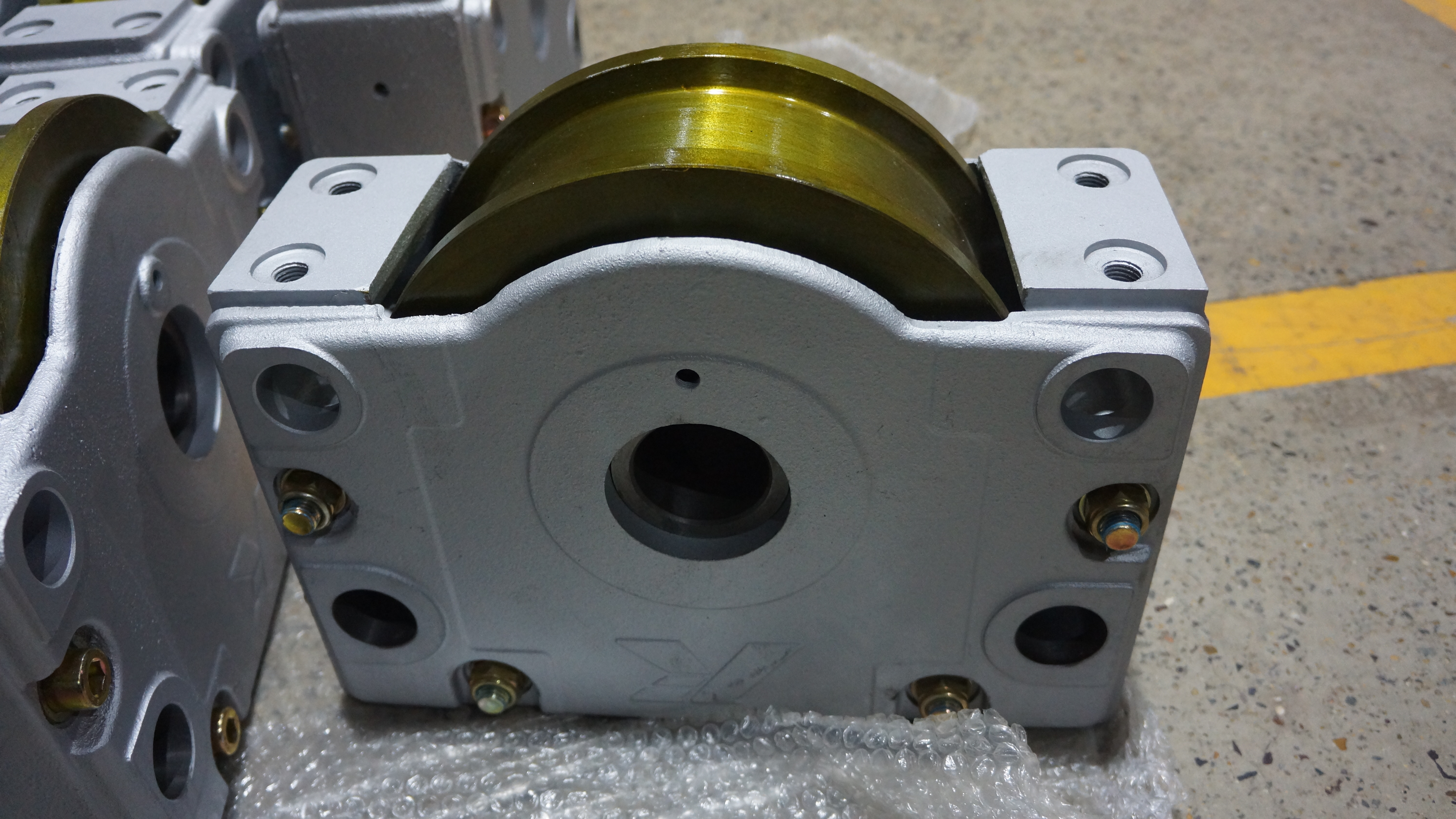 DRS Wheel Block System for Crane End Carriage Beam