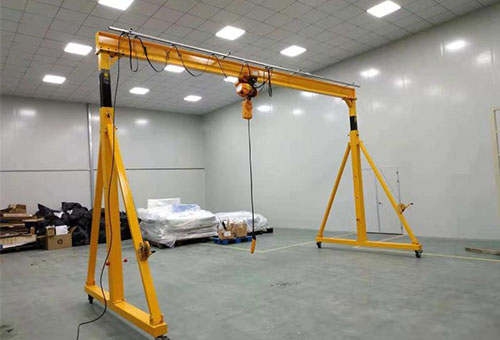 Customized 2 Ton Adjustable Mobile Gantry Crane