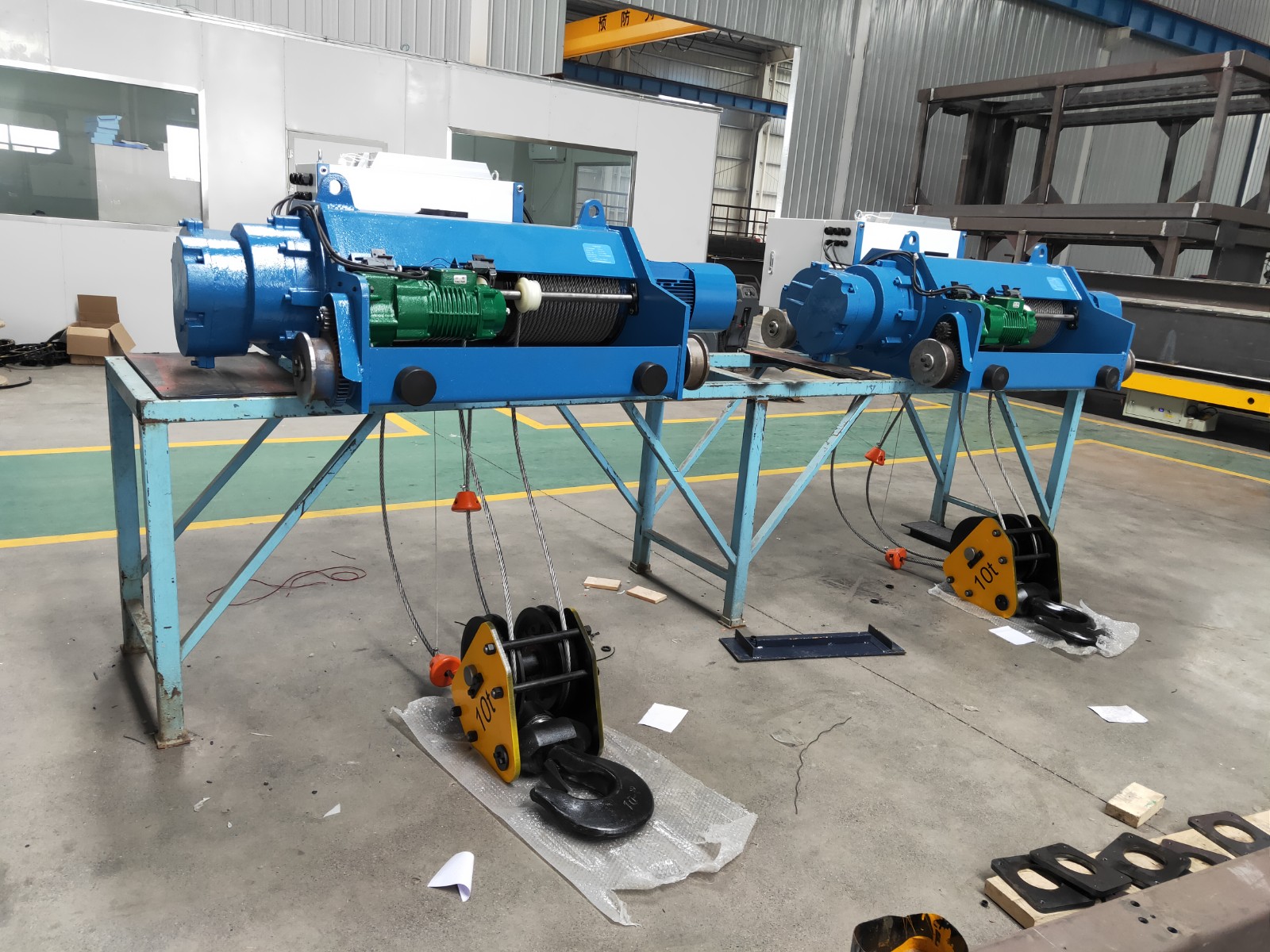 10t electric wire rope hoist