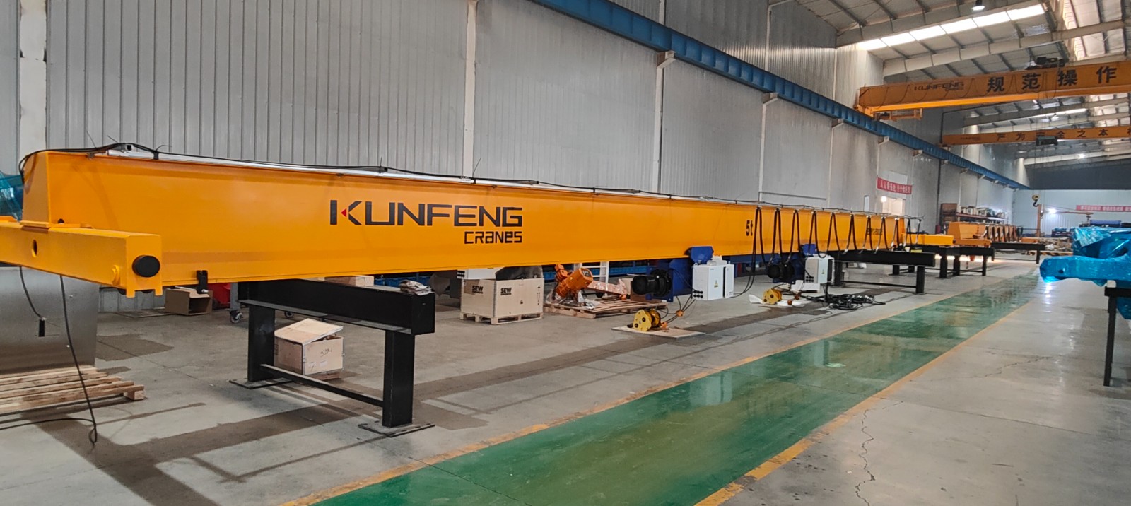 European wire rope hoist crane