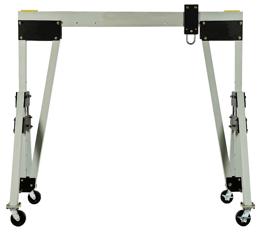 Stainless steel mobile gantry